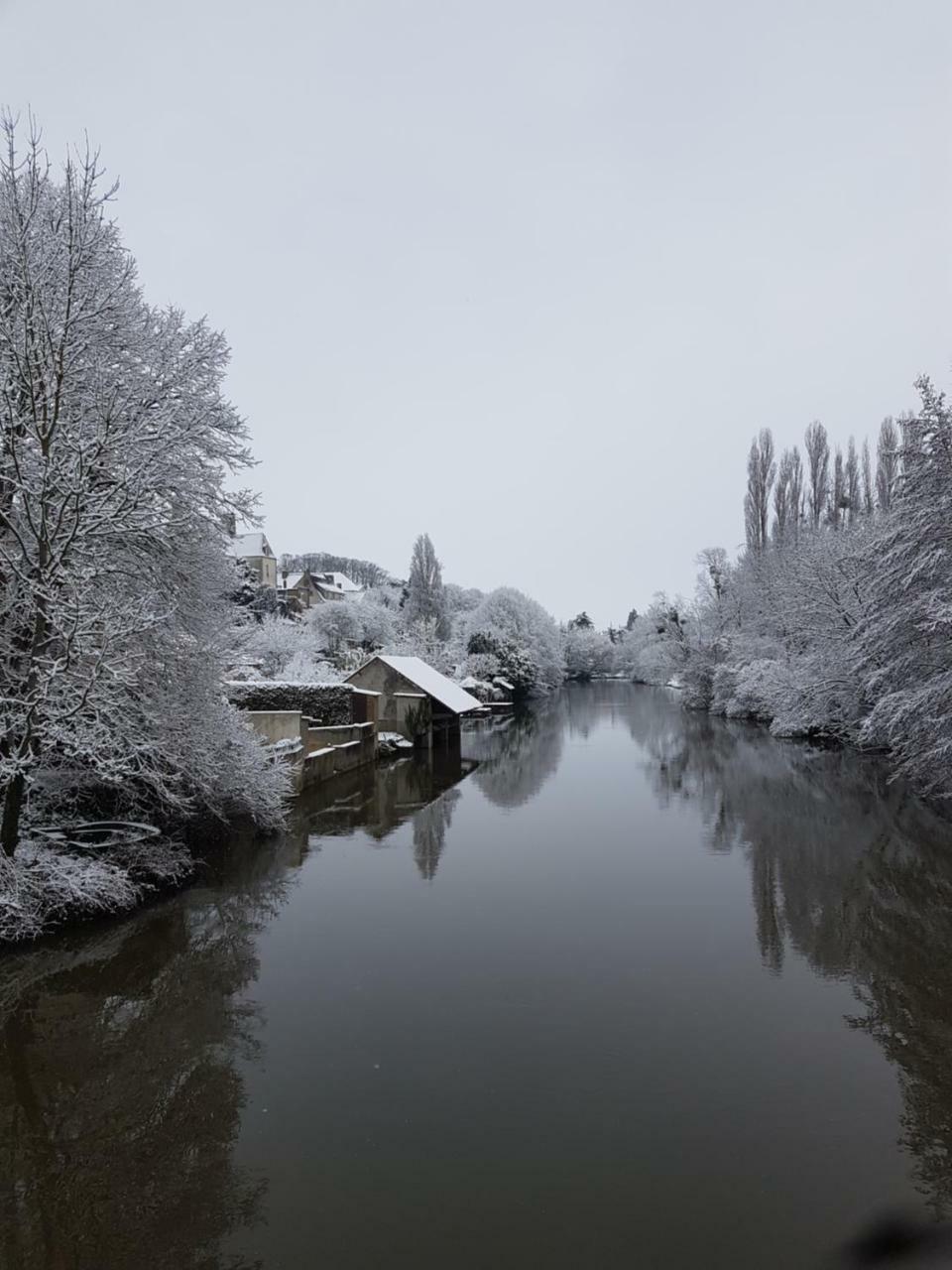 Le Cottage Belmontais, Maison Individuelle, Vue Panoramique Sur La Riviere Beaumont-sur-Sarthe Zewnętrze zdjęcie
